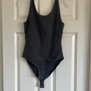Pact Charcoal Bodysuit